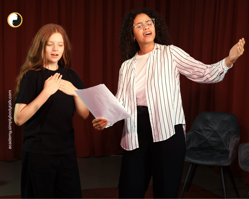 Body Language Trainer Certification for Actor by simply body talk academy